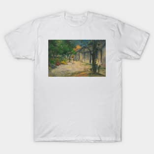 Village in Martinique (Femmes et Chevre dans le village) by Paul Gauguin T-Shirt